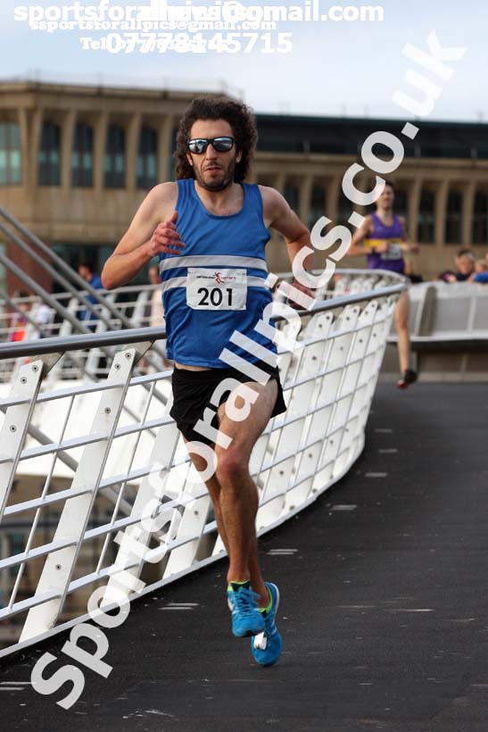 Gateshead Harriers Quayside 5k Road Race. Photo: David T. Hewitson/Sports for All Pics